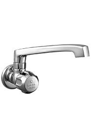 Sink Cock with Swivel Spout (Classic Handle)