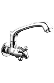 Sink Cock with Swivel Spout