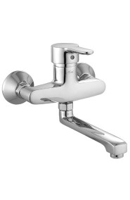 Single Lever Basin Mixer With Swivel Spout