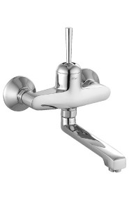 Single Lever Sink Mixer With Swivel Spout