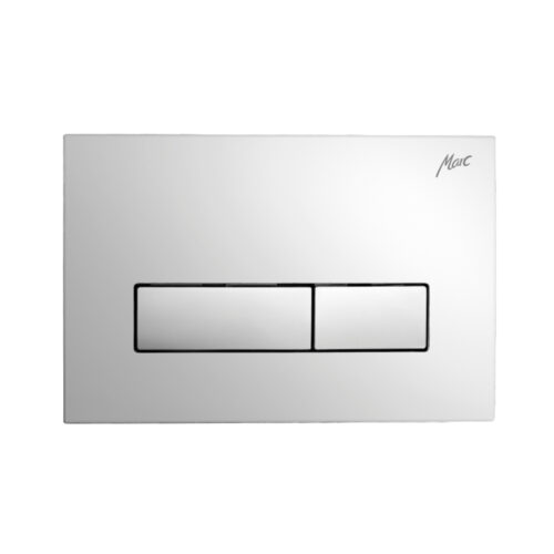 Square Push Plate With Switch Chrome - (MFP - 1505)